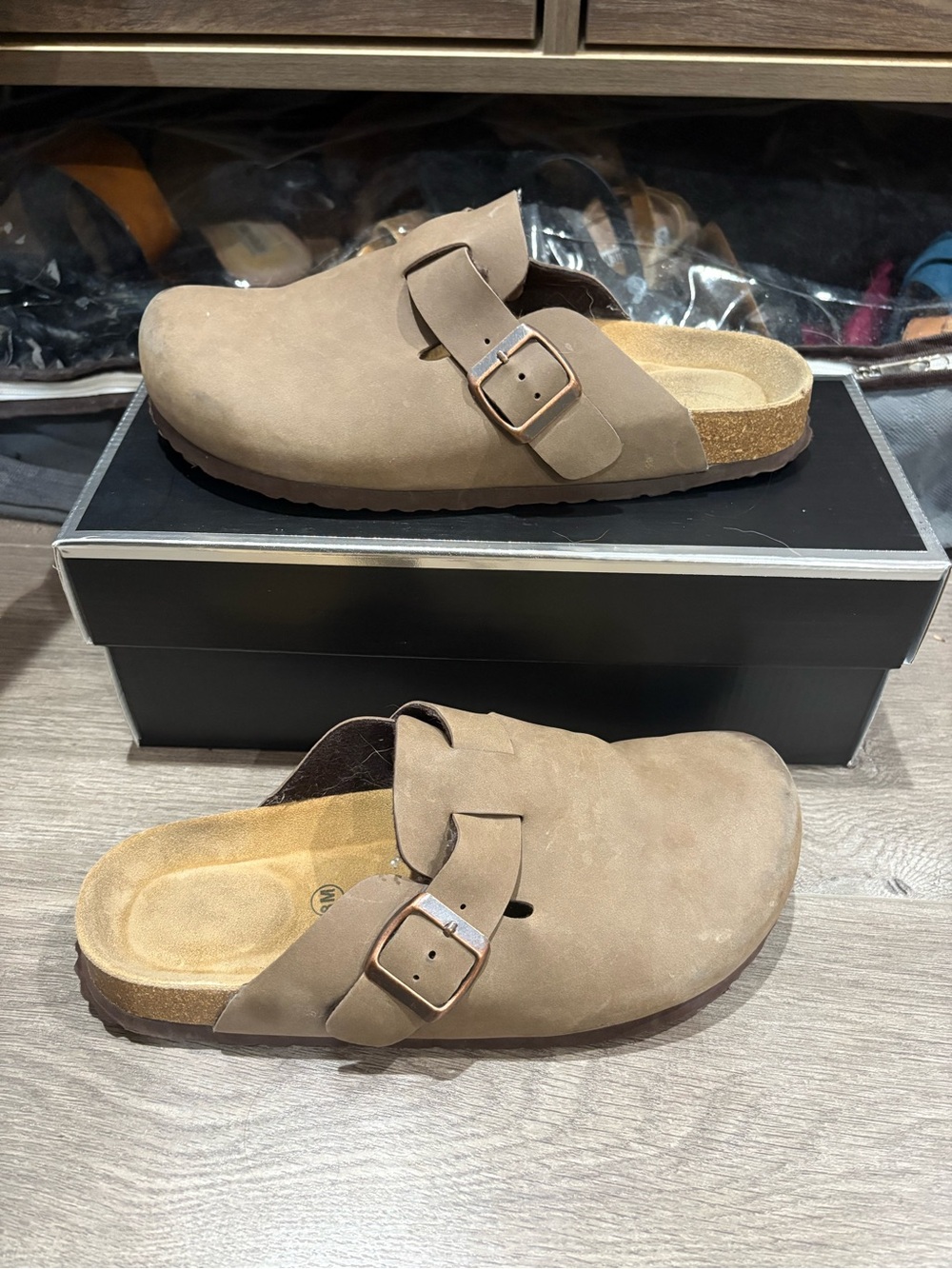 Cushionaire Suede Slip-on - Taupe